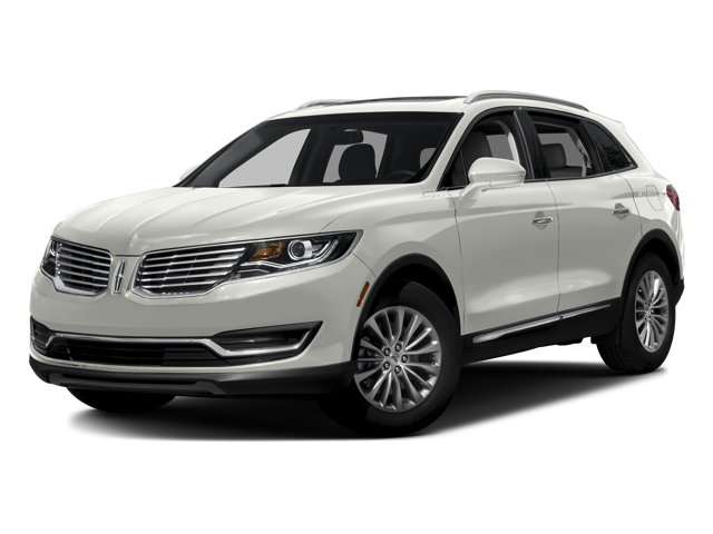 2017 Lincoln MKX Reserve in White Platinum Metallic Tri-Coat — front three-quarter view