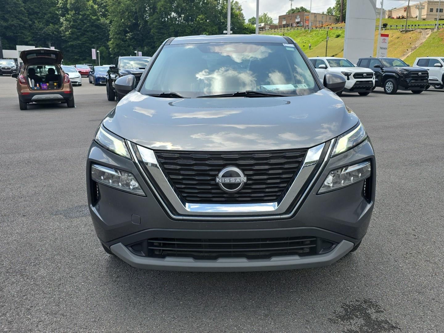 2023 Nissan Rogue — rear three-quarter view