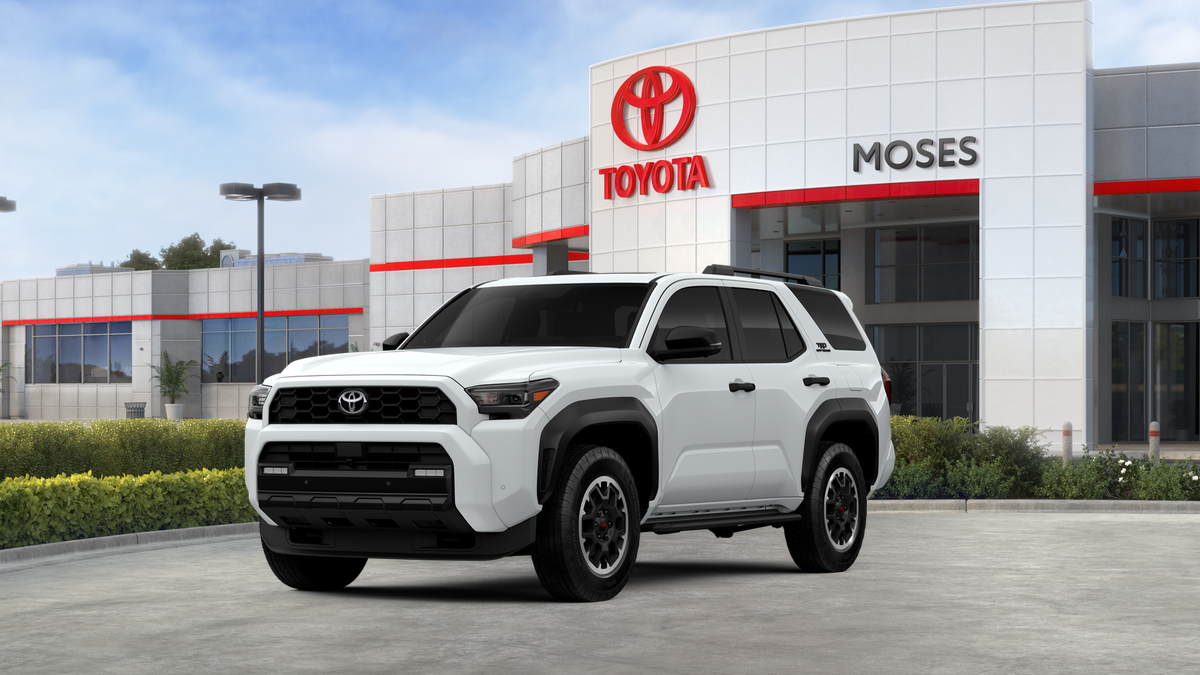 2026 Toyota 4Runner TRD Off-Road Premium in Ice Cap — front three-quarter view